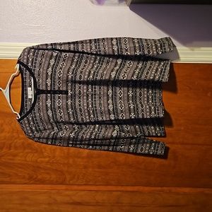 Comfortable Henley shirt.